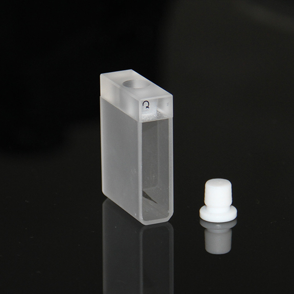 Standard Cuvettes With PTFE Stopper,round Bottom Corners
