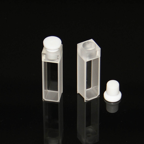 Standard Cuvettes With PTFE Stopper,straight Corners