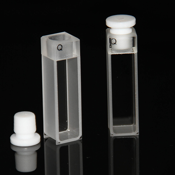 Standard Cuvettes With PTFE Stopper,straight Corners