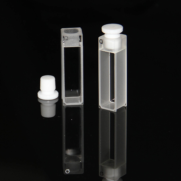 Standard Cuvettes With PTFE Stopper,straight Corners