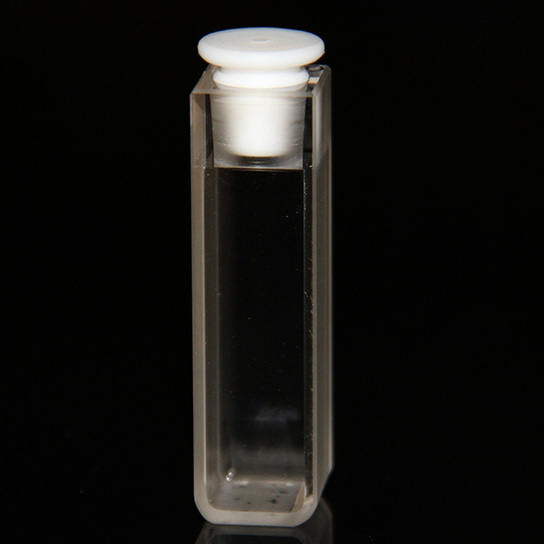 Standard Cuvettes With PTFE Stopper,round Bottom Corners